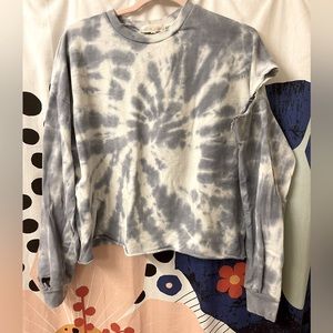 Destructed Tie-Dye Sweatshirt